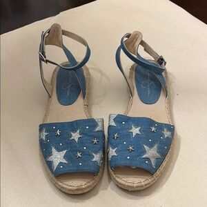 Jessica Simpson Blue Star Espadrilles